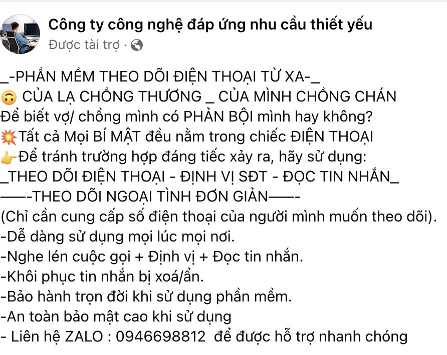 Phát hoảng với dịch vụ đọc trộm tin nhắn- Ảnh 1.