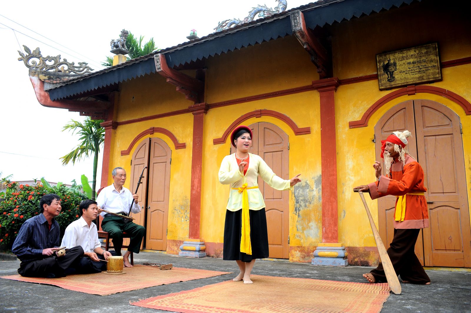 thai binh som trinh unesco ho so nghe thuat cheo la di san van hoa phi vat the dai dien cua nhan loai hinh 1