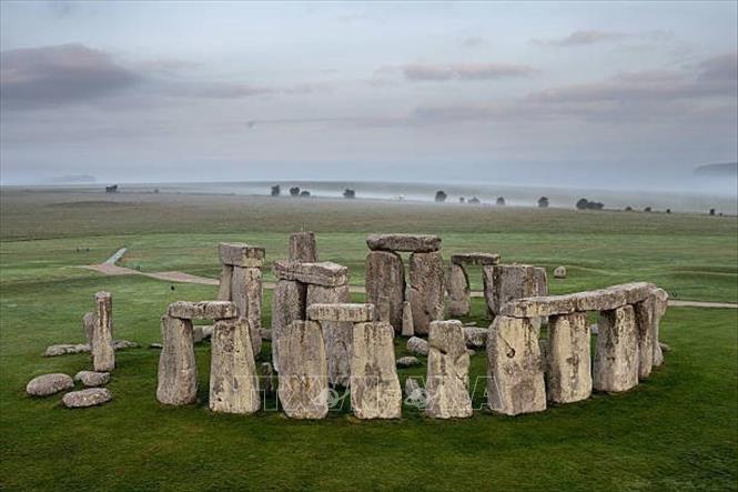 Di tích Stonehenge tại Wiltshire, Anh - Ảnh: TTXVN