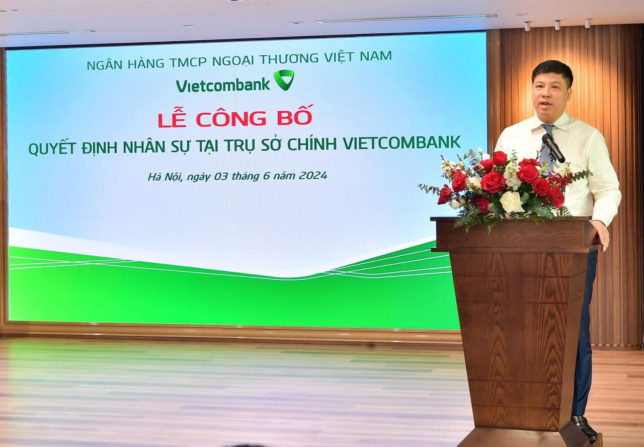 Vietcombank công bố quyết định điều động và bổ nhiệm lãnh đạo các Ban