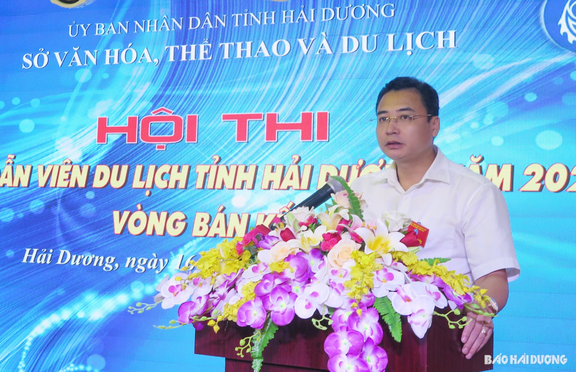 15 thí sinh vào vòng chung kết Hội thi Hướng dẫn viên du lịch tỉnh Hải Dương năm 2024 - Ảnh 1.