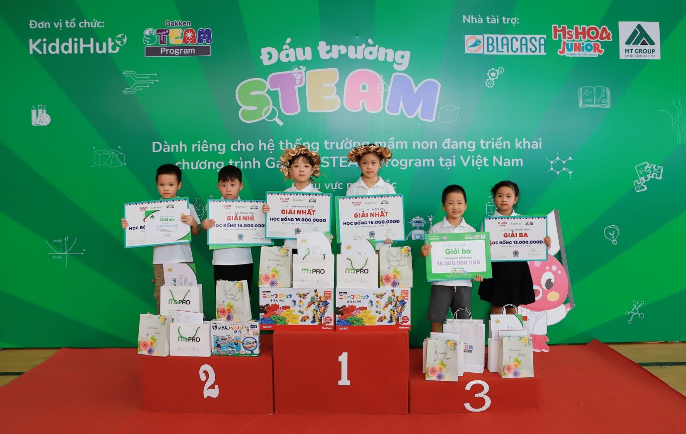 "Đấu Trường STEAM" - 100 thí sinh mầm non tranh tài lĩnh vực STEAM chuẩn Nhật (GSP) khu vực miền Bắc- Ảnh 2.