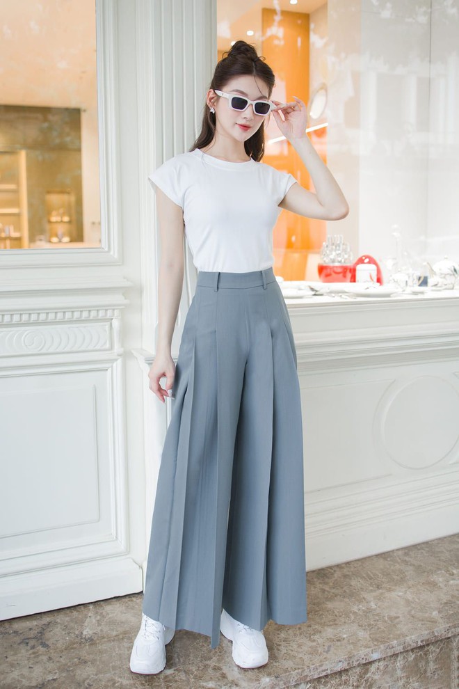 'Hack dáng' đỉnh cao với quần culottes cực thời thượng- Ảnh 5.