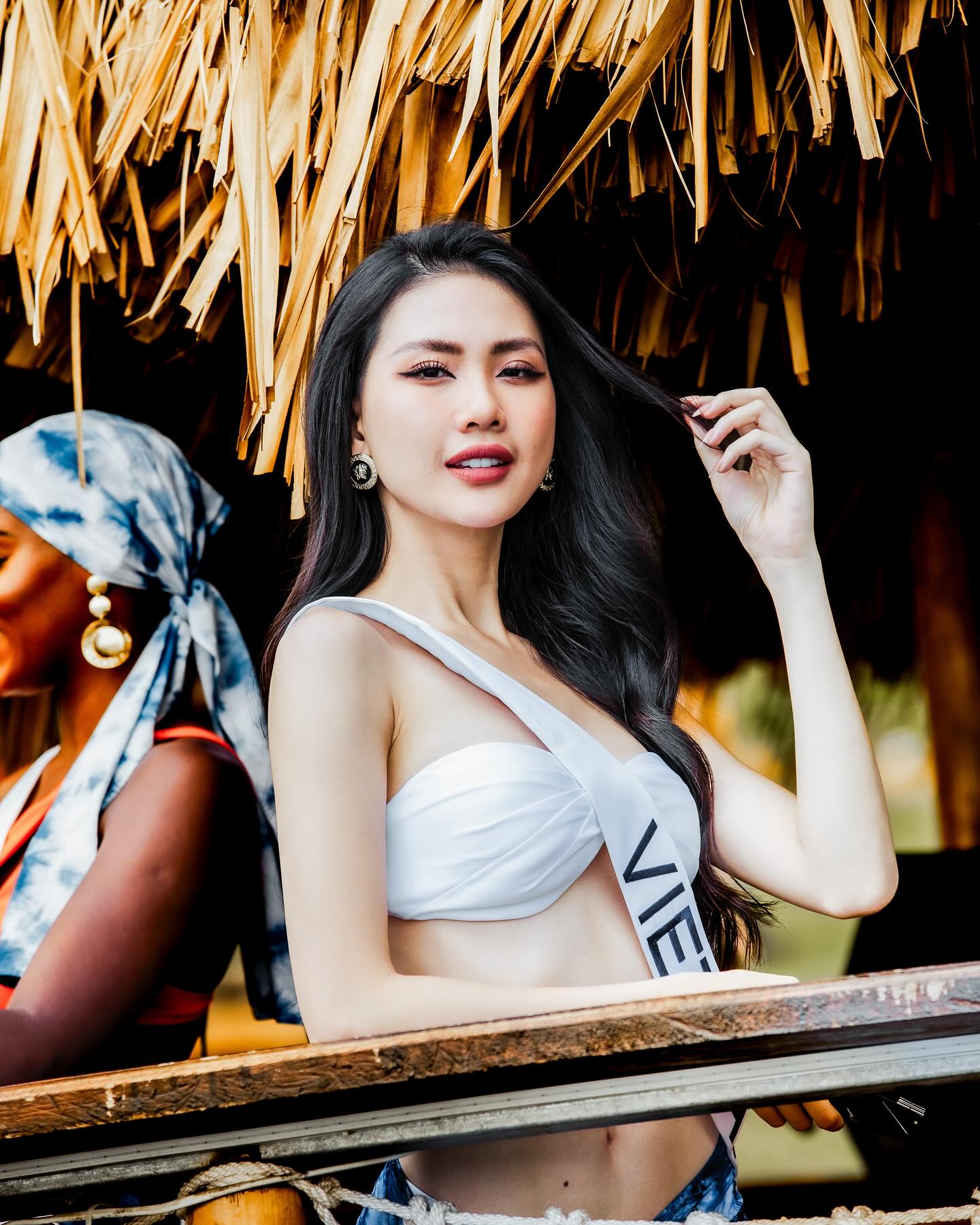 Nhan sắc dàn đối thủ "đáng gờm" của Bùi Quỳnh Hoa khi bikini quyến rũ trước chung kết Miss Universe 2023 - Ảnh 8.