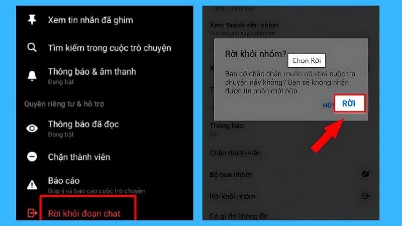 Hướng dẫn cách xóa nhóm trên Messenger đơn giản, nhanh chóng