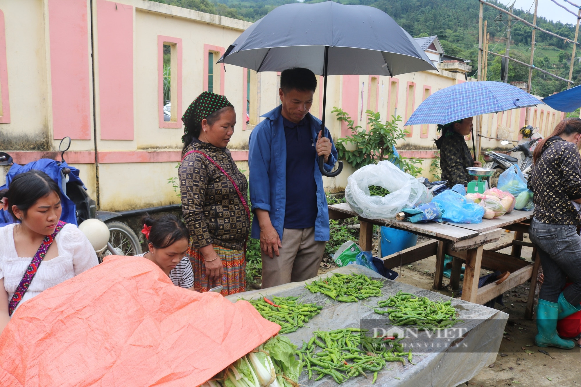 Vô một chợ phiên ở Lào Cai thấy cái chổi bó bằng cây mía, chim họa mi hót líu lo, rau rừng la liệt- Ảnh 10.