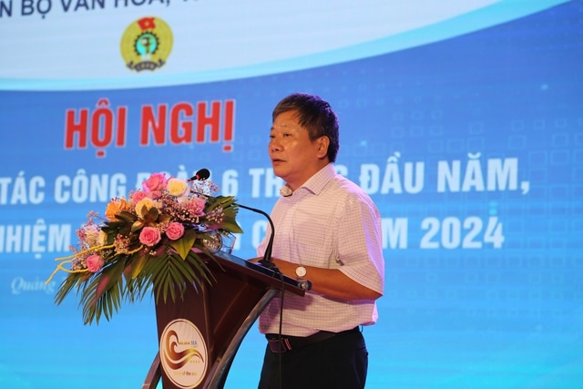 Công đoàn Bộ VHTTDL sơ kết 6 tháng đầu năm, triển khai nhiệm vụ 6 tháng cuối năm 2024 - Ảnh 4.