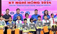 Kỳ nghỉ hồng ý nghĩa của thanh niên Bình Dương tại tỉnh Thái Bình