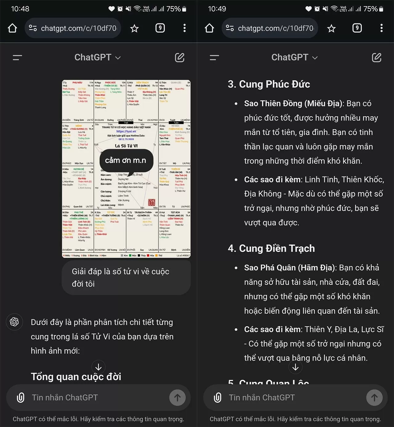 Hướng dẫn cách hỏi đáp mọi vấn đề tử vi với ChatGPT đơn giản