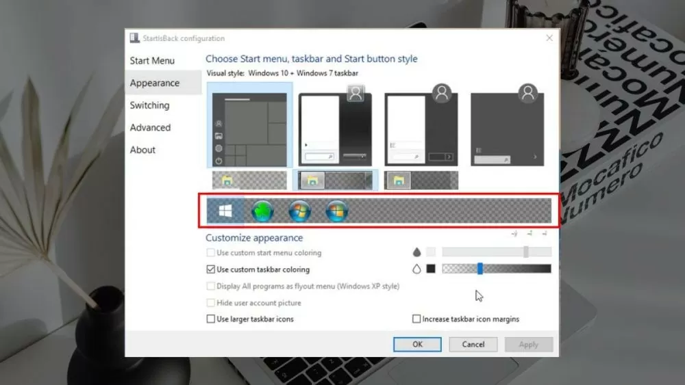 Mách bạn 3 cách làm trong suốt thanh taskbar Windows 10 siêu dễ