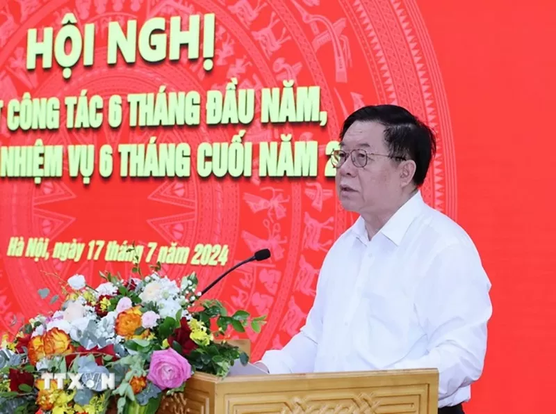 Ban Chỉ đạo 35 Trung ương tổ chức Hội nghị sơ kết 6 tháng đầu năm, triển khai nhiệm vụ 6 tháng cuối năm 2024