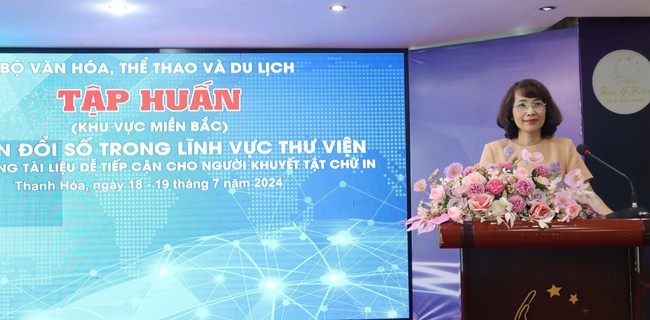 Tập huấn Chuyển đổi số trong lĩnh vực thư viện khu vực miền Bắc - Ảnh 3.