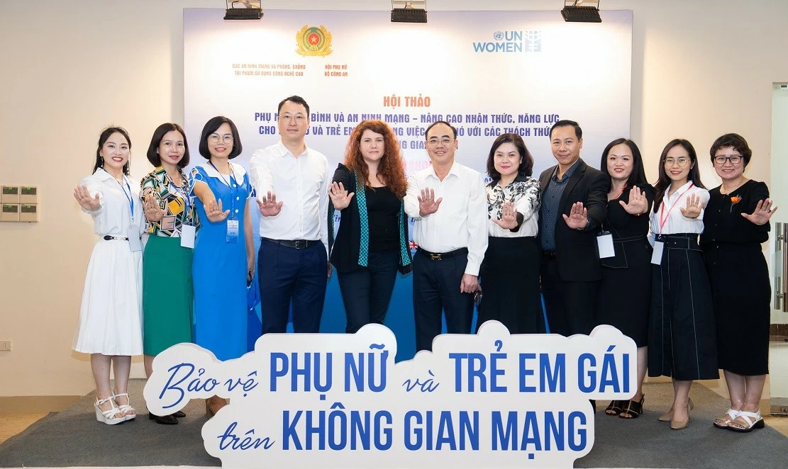 Ứng phó với các mối đe dọa trên không gian mạng đối với phụ nữ và trẻ em gái