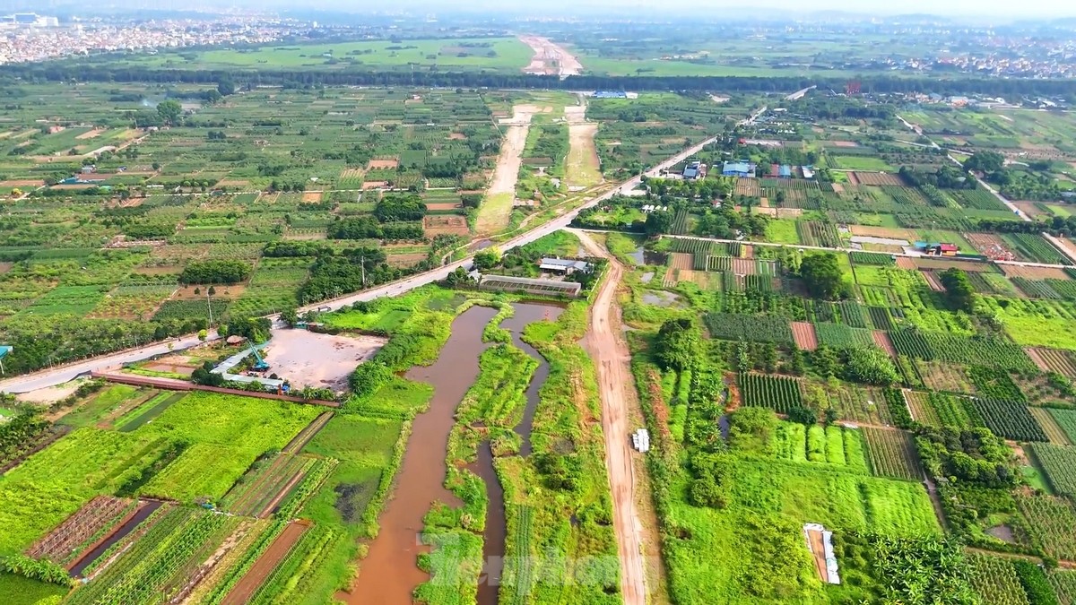 Toàn cảnh đường Vành đai 4 vùng Thủ đô khu vực phía Tây Hà Nội sau gần một năm thi công ảnh 11