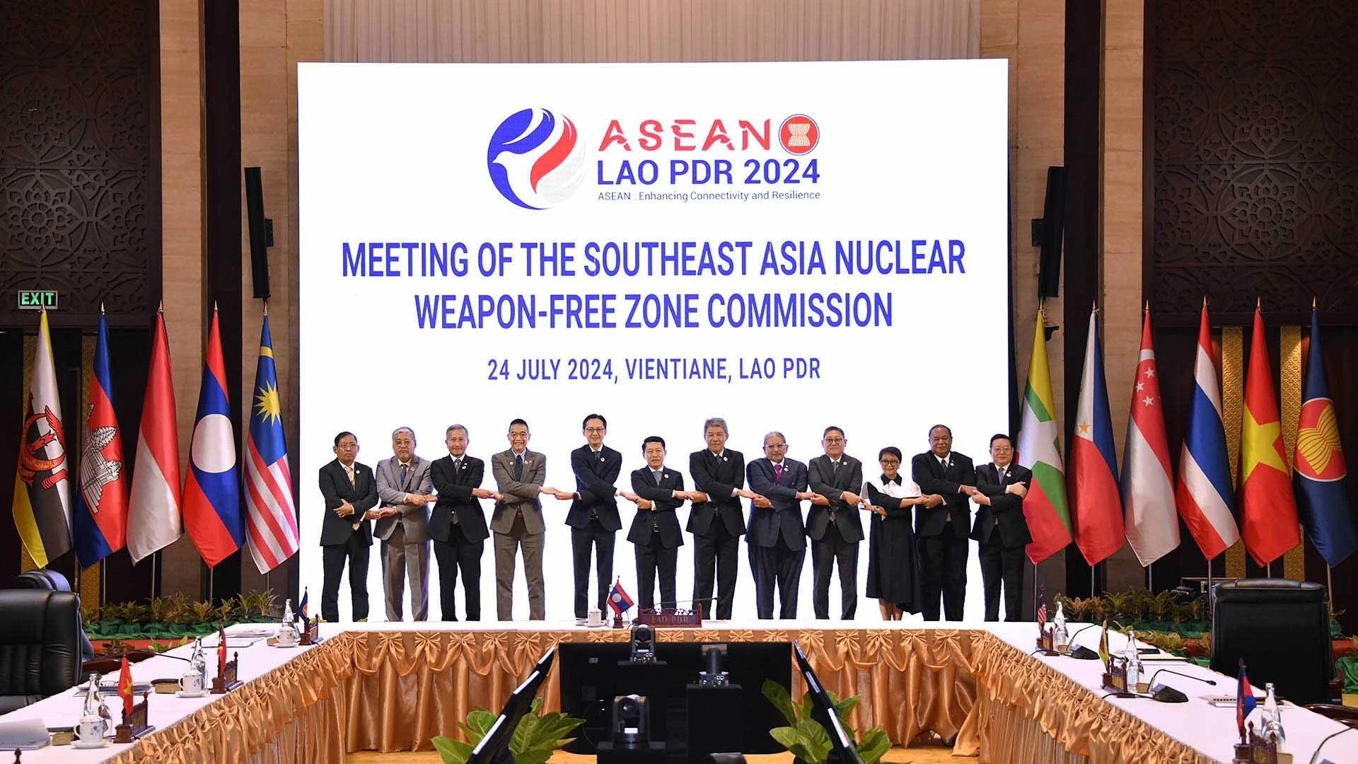 Ngày làm việc đầu tiên của các Bộ trưởng Ngoại giao ASEAN