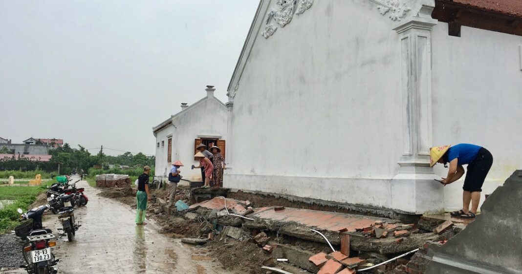 Thực hư thông tin đổ tường bao di tích Quốc gia tại huyện Phúc Thọ