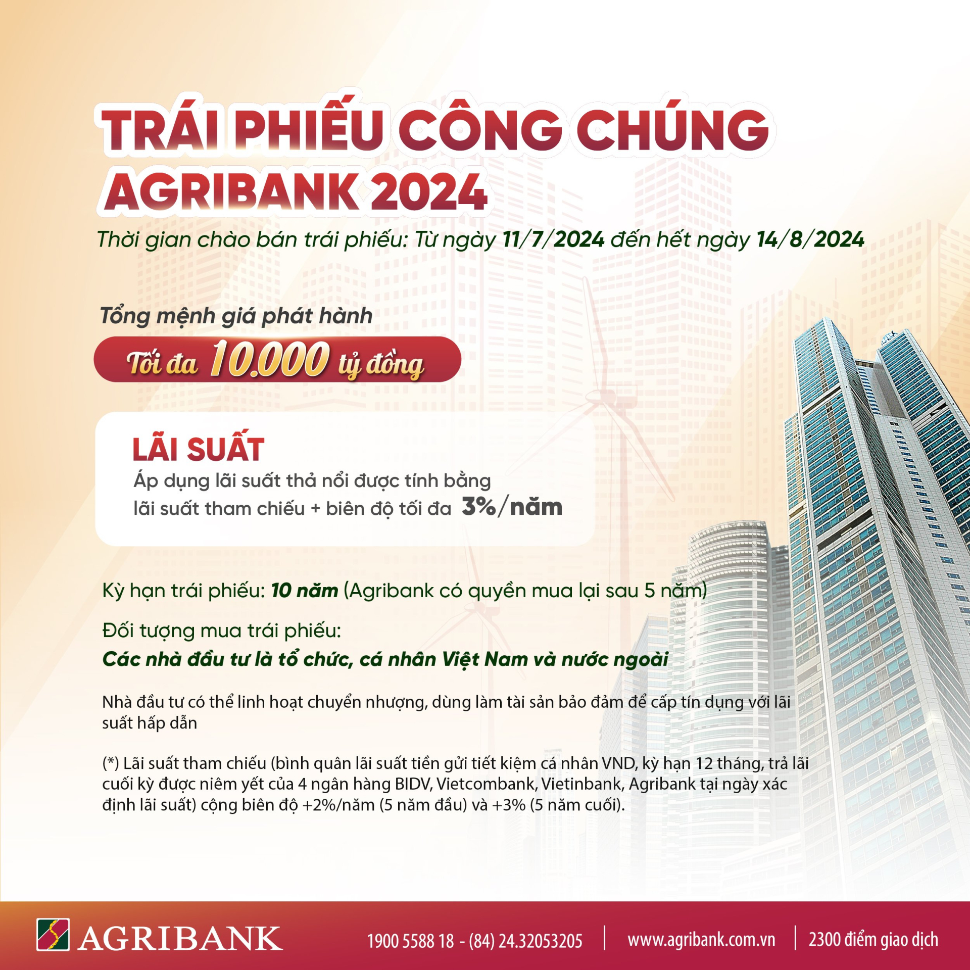 agribank phat hanh 10000 ty dong trai phieu ra cong chung nam 2024 hinh 1