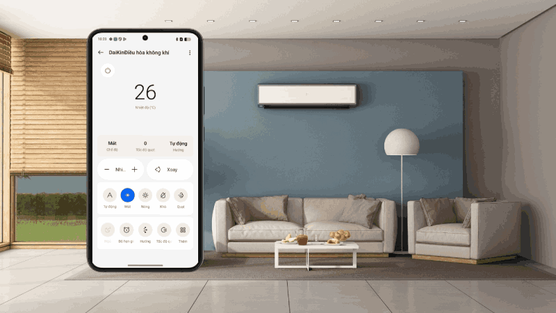 Cách điều khiển máy lạnh dễ dàng trên điện thoại đơn giản