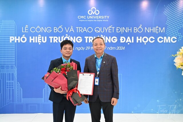 Chuyên gia về AI được bổ nhiệm làm Phó Hiệu trưởng Trường Đại học CMC - Ảnh 1.