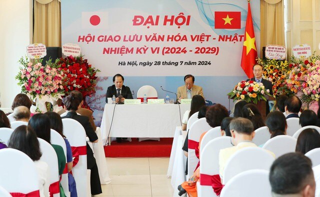 Đại hội đại biểu toàn quốc lần thứ VI Hội Giao lưu Văn hóa Việt- Nhật - Ảnh 1.