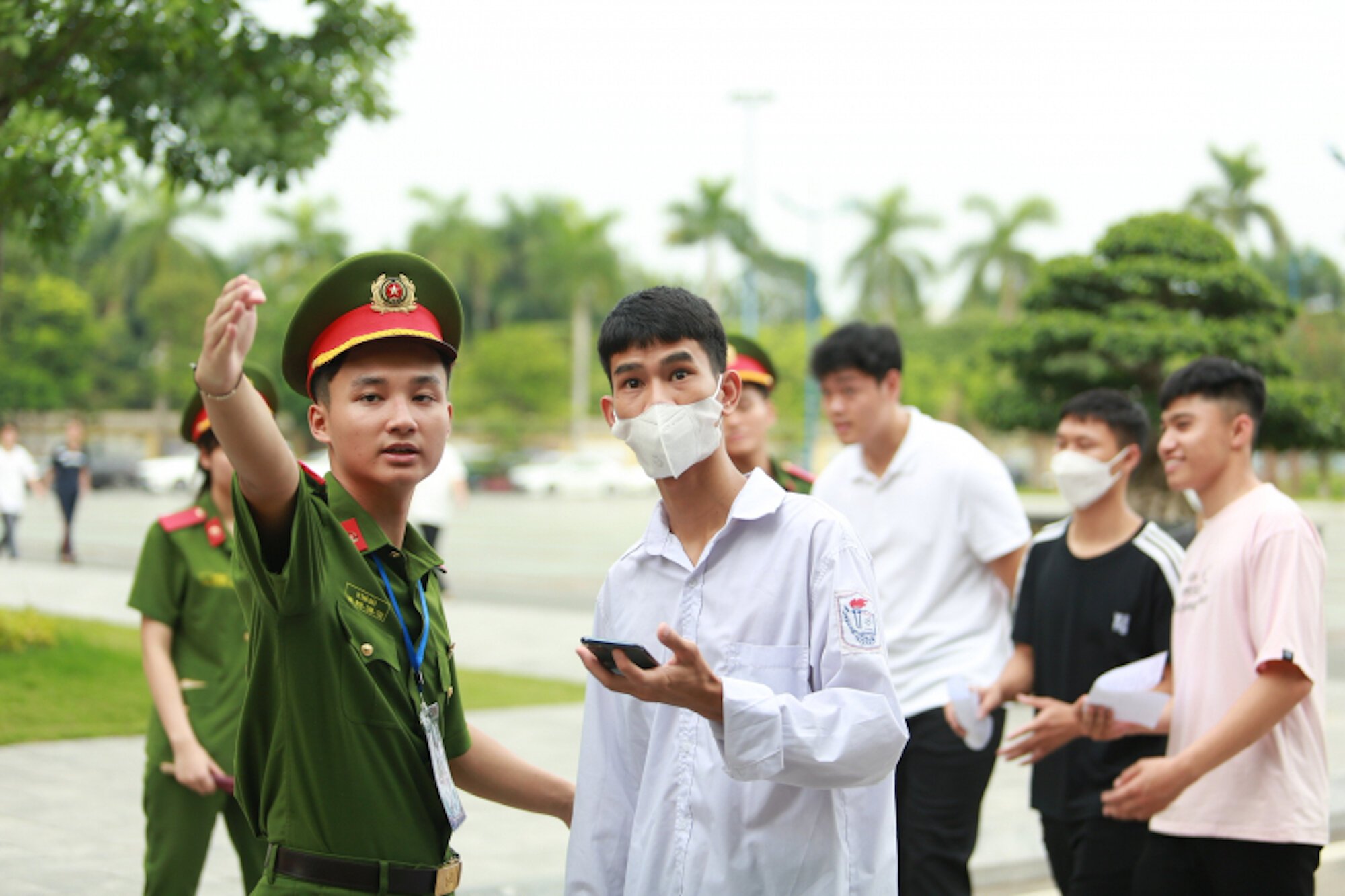 Điểm sàn xét tuyển vào 8 trường khối ngành công an 2024. (Ảnh minh hoạ: CAND)