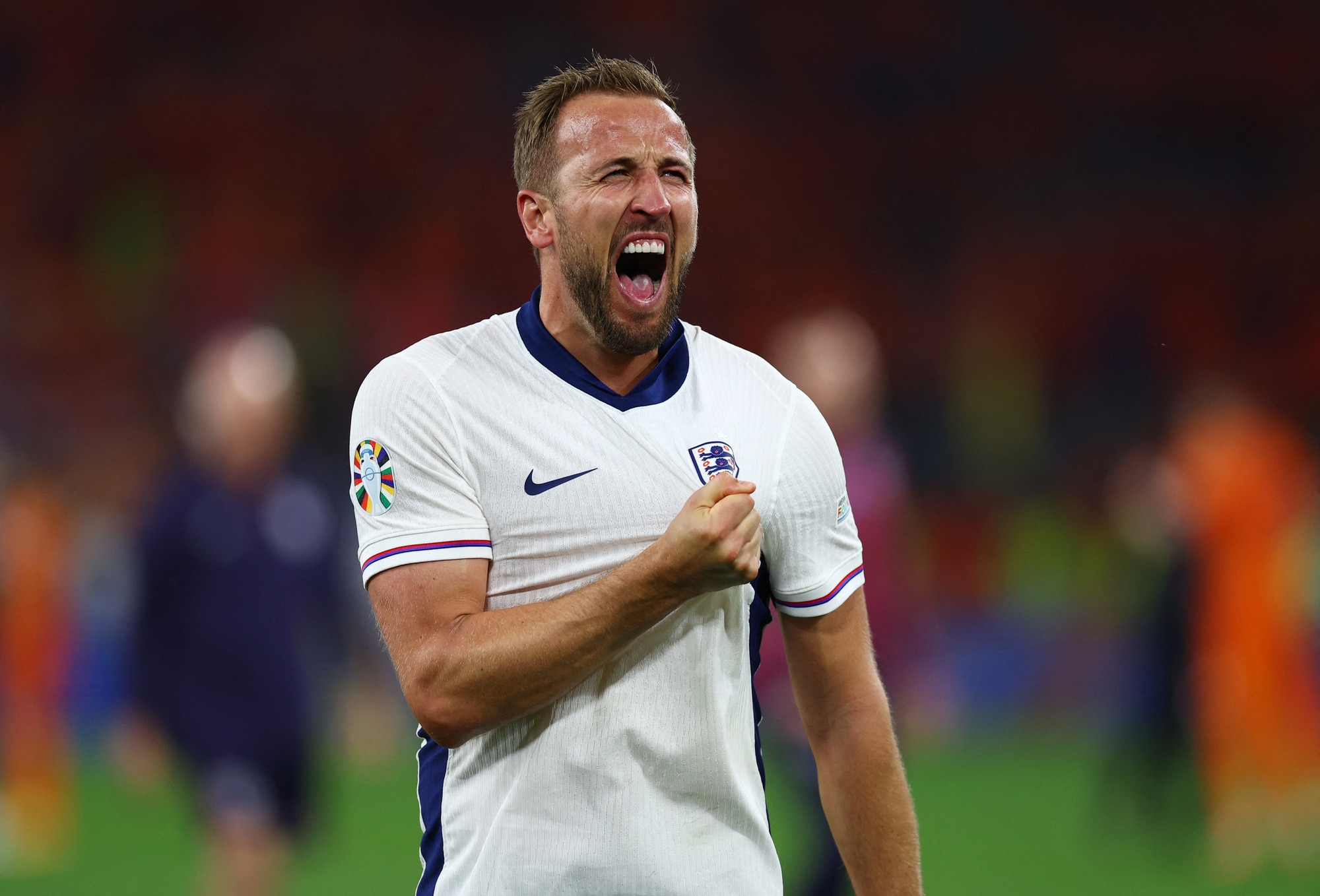 Harry Kane quyết tâm đưa tuyển Anh vô địch Euro 2024 - Ảnh: REUTERS