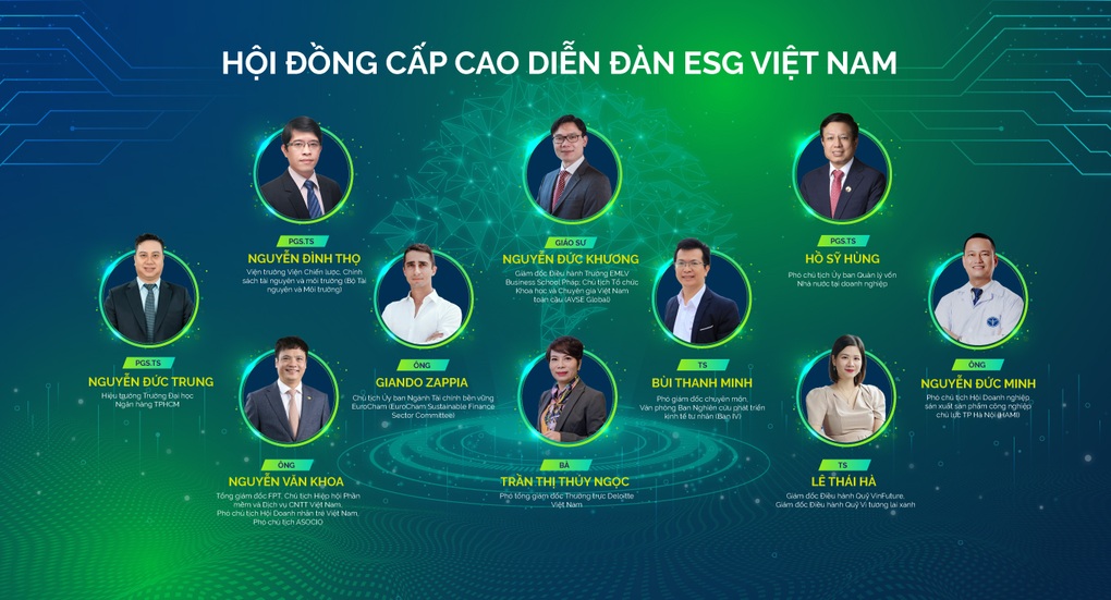 Hội đồng cấp cao Diễn đàn ESG Việt Nam họp chiều nay, bàn nhiều nội dung - 1