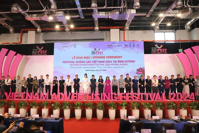 Khai mạc Festival Quảng cáo Việt Nam năm 2024 - Ảnh 1.