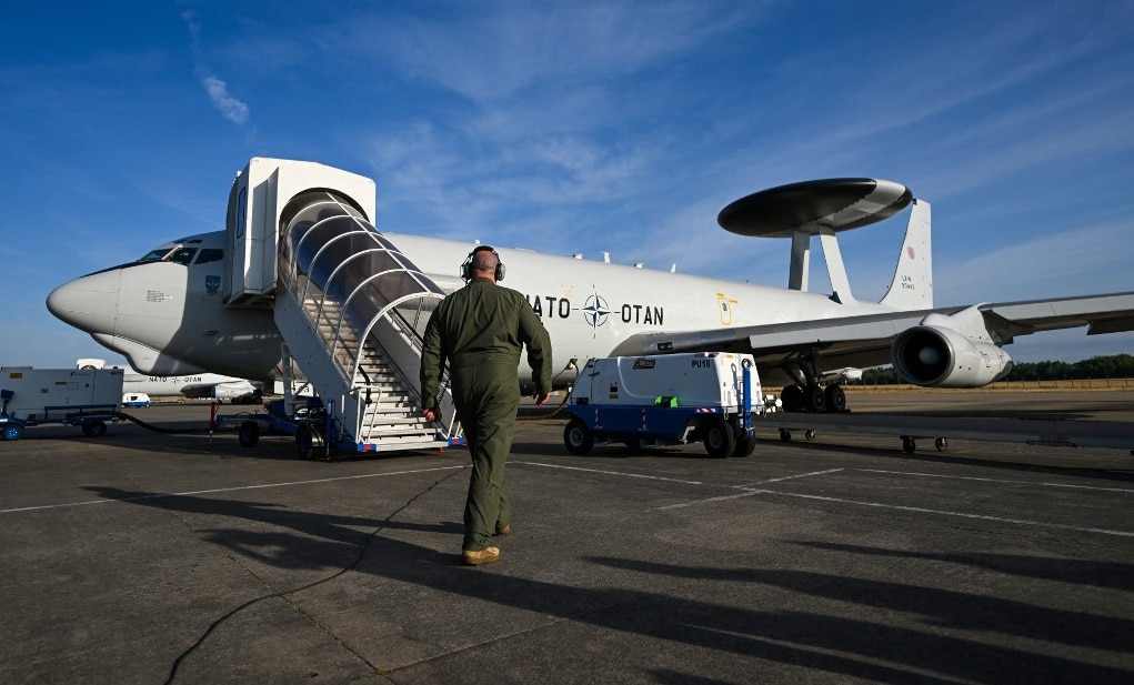 Thế giới - “Mắt thần” NATO AWACS tới Ba Lan để giám sát không phận Ukraine