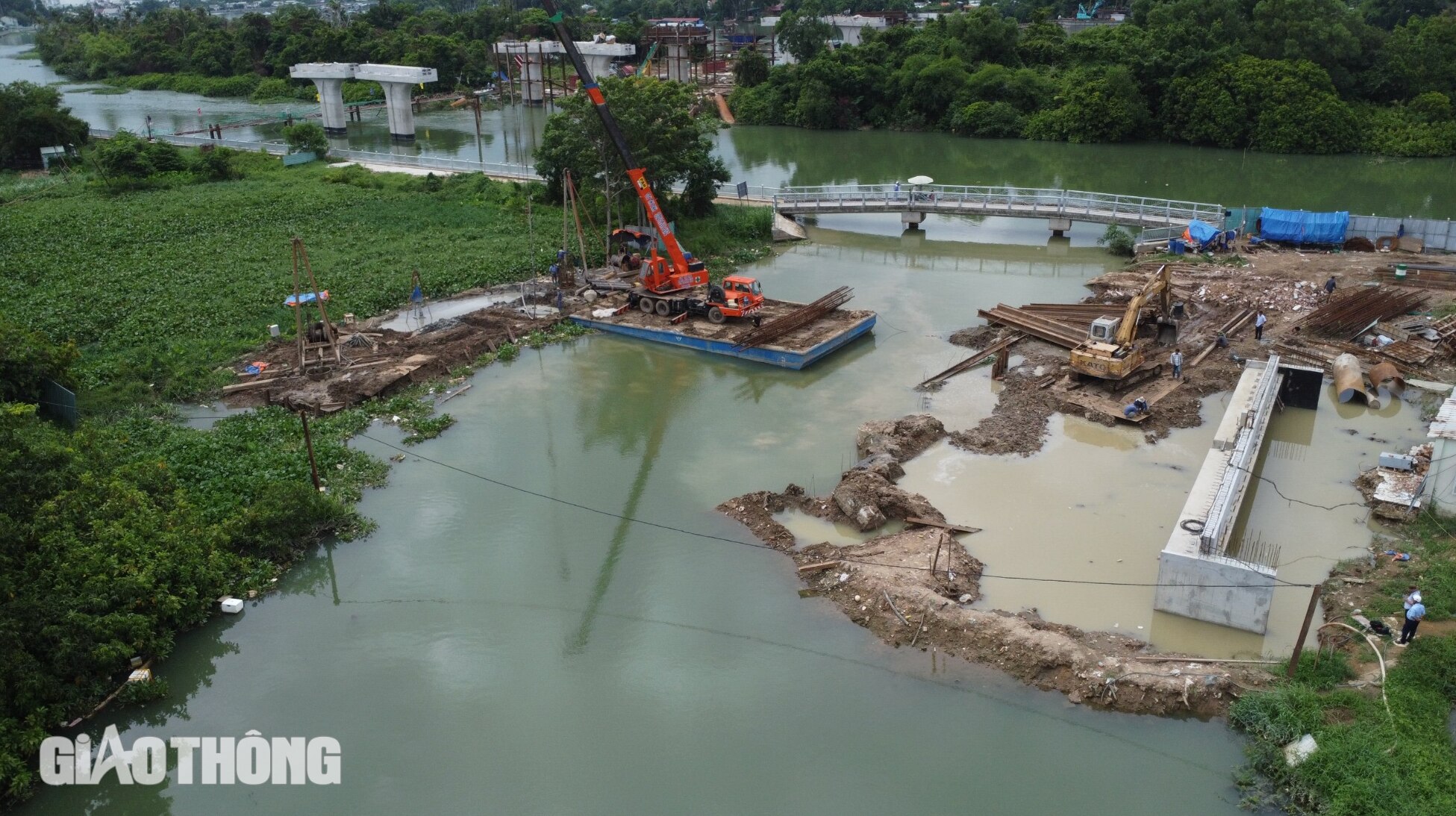 Năm cây cầu trên đường ven sông Cái khi nào đưa vào sử dụng?- Ảnh 1.