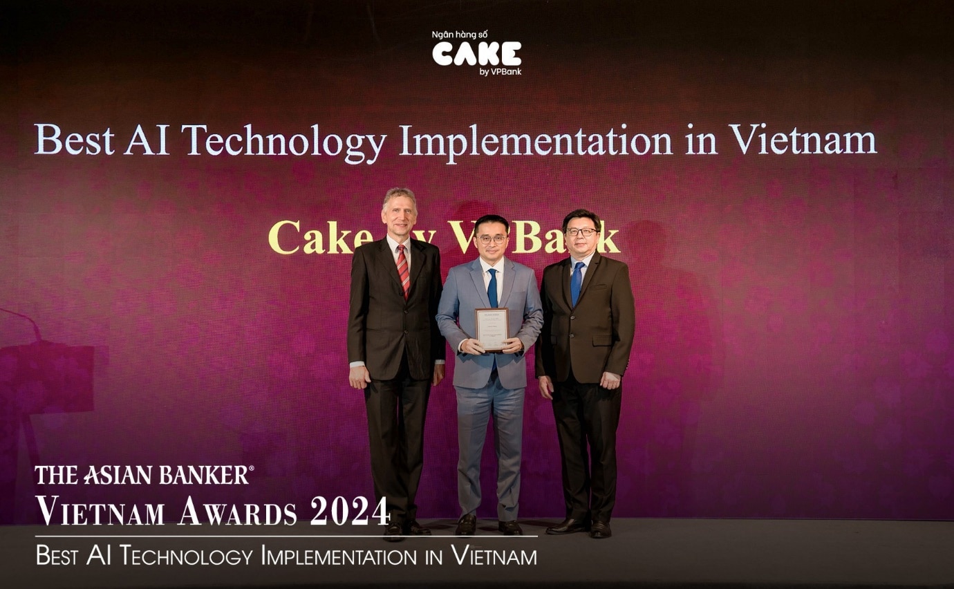 Ngân hàng số Cake nhận giải “Ngân hàng AI tốt nhất” từ The Asian Banker- Ảnh 1.