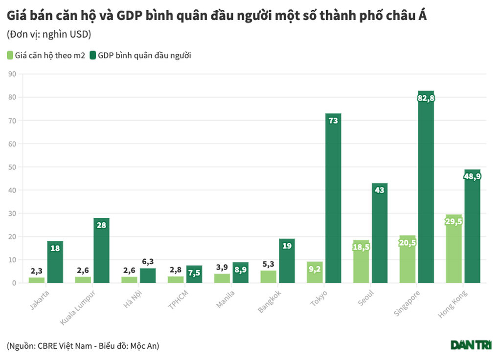 Người dân Hà Nội, TPHCM mua chung cư khó ngang ngửa Manila, Seoul - 1