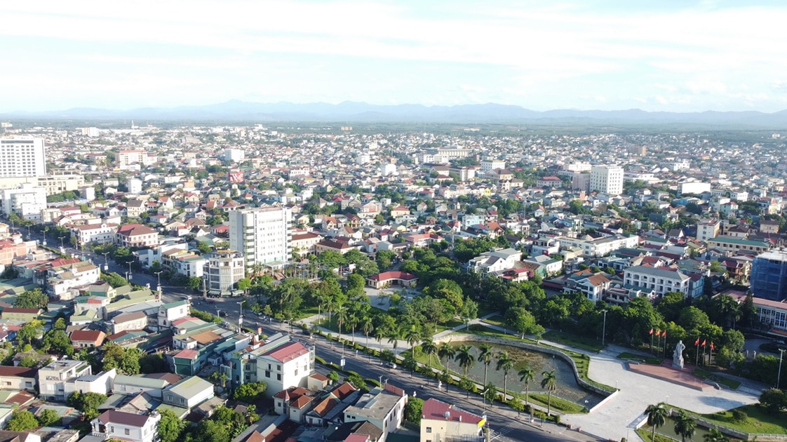 ជ្រុងមួយនៃទីក្រុង Dong Ha ខេត្ត Quang Tri