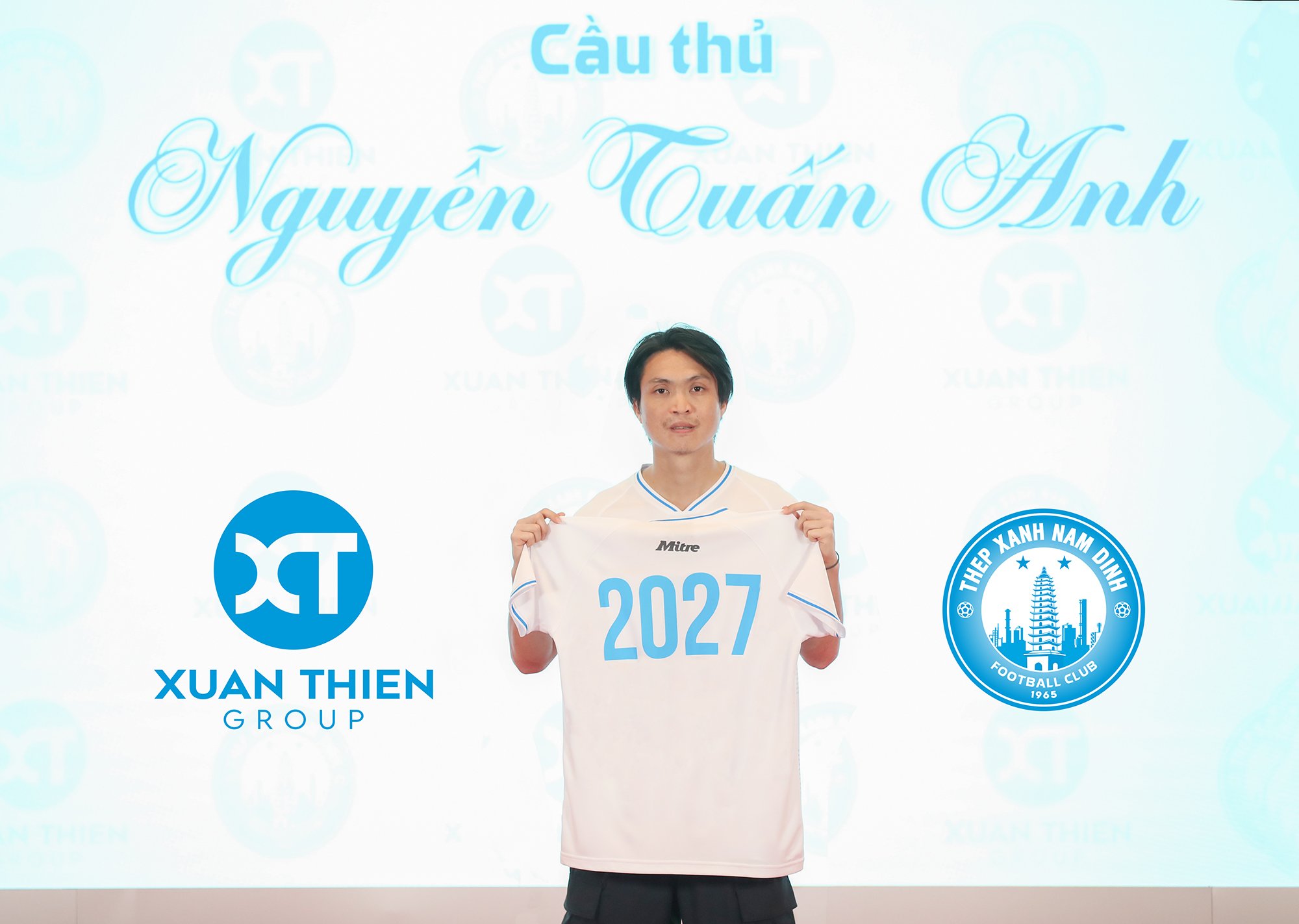 Tuấn Anh sẽ gắn bó với CLB Nam Định đến năm 2027