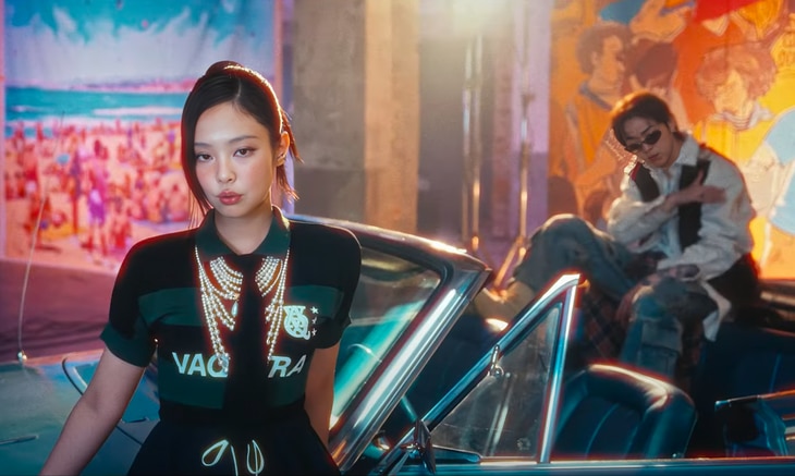 Jennie vừa kết hợp với Zico trong ca khúc mới mang tên Spot! - Ảnh: KOZ Entertainment