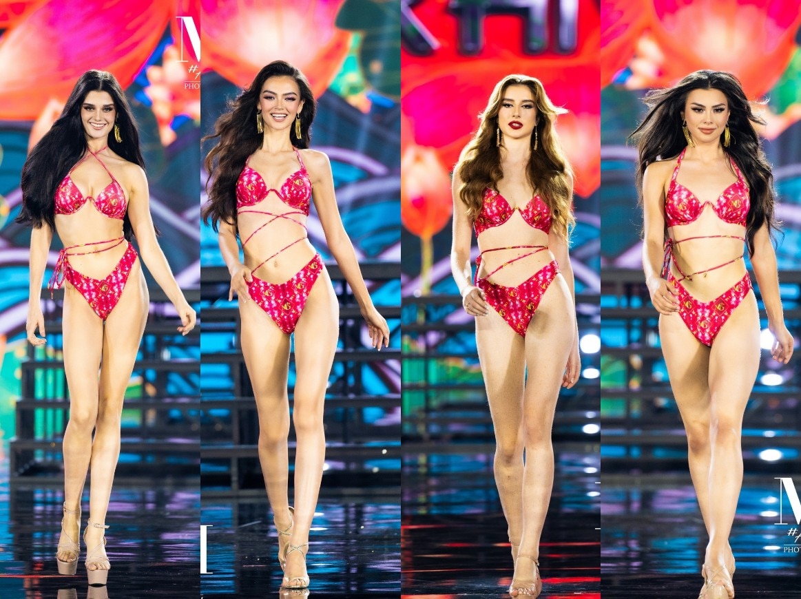 Top 20 trình diễn bikini nóng bỏng tại chung kết Miss Grand International 2023, Lê Hoàng Phương nổi bật nhất? - Ảnh 4.