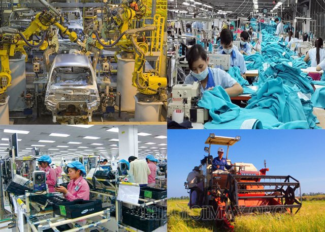 Triển khai đẩy mạnh công nghiệp hóa, hiện đại hóa đất nước đến năm 2030, tầm nhìn đến năm 2045.