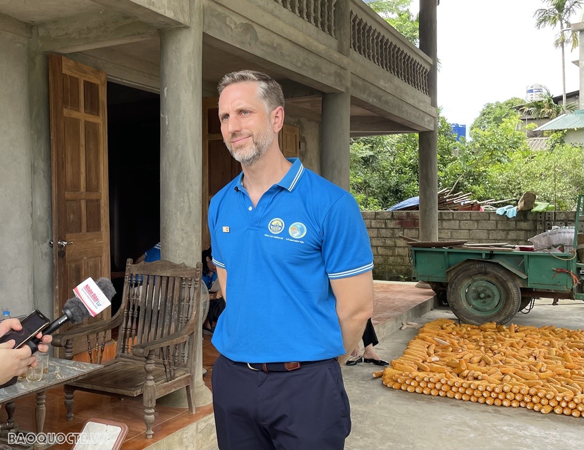 ông Matt Jackson, Trưởng đại diện Quỹ Dân số Liên hợp quốc (UNFPA) tại Việt Nam