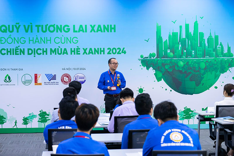 Quỹ “Vì tương lai xanh” đồng hành cùng “Mùa hè xanh” 2024