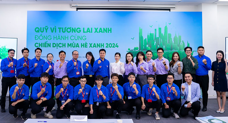 Quỹ “Vì tương lai xanh” đồng hành cùng “Mùa hè xanh” 2024