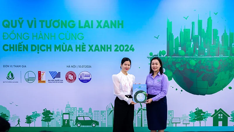 Quỹ “Vì tương lai xanh” đồng hành cùng “Mùa hè xanh” 2024