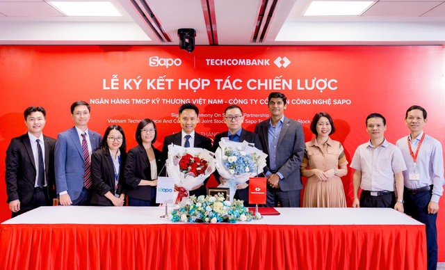 Sapo và Techcombank hợp tác chiến lược nâng tầm giải pháp tài chính số