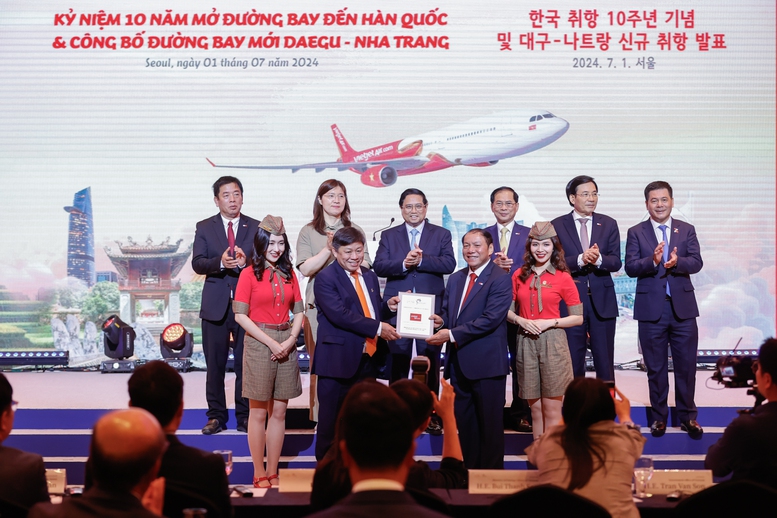 Vietjet công bố đường bay mới tới Hàn Quốc