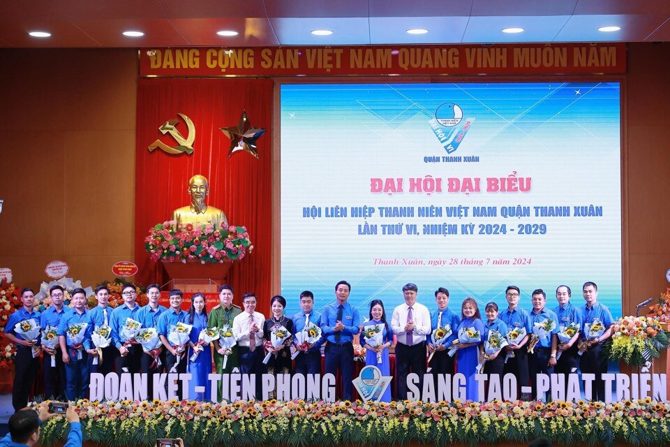 Đại hội đại biểu Hội Liên hiệp thanh niên Việt Nam quận Thanh Xuân