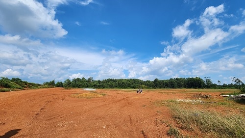 Vị trí khu đất mới không bị chồng chéo với quy hoạch đất khoáng sản. Ảnh: Thanh Quân