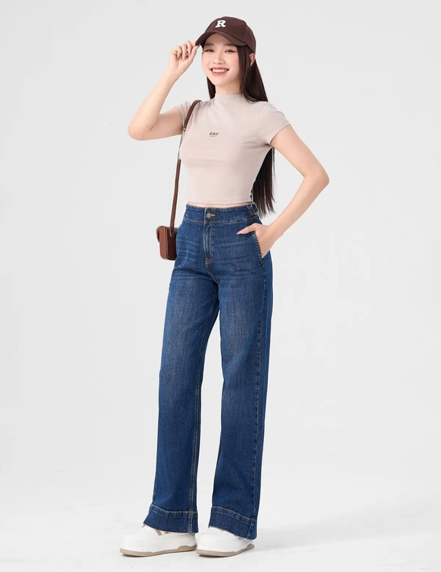 Thể hiện cá tính riêng biệt với muôn kiểu phối quần jeans- Ảnh 2.