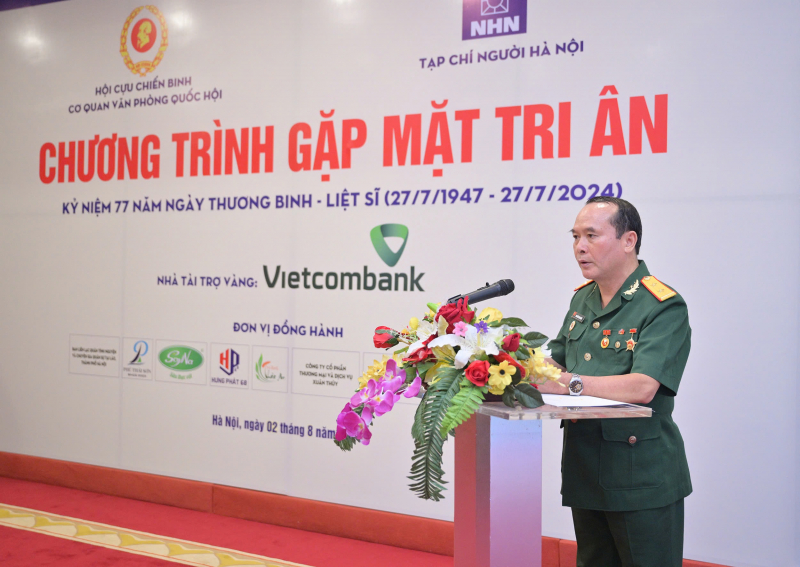 Hội Cựu chiến binh cơ quan Văn phòng Quốc hội gặp mặt, tri ân Ban tổ chức Chương trình Khúc quân hành -2