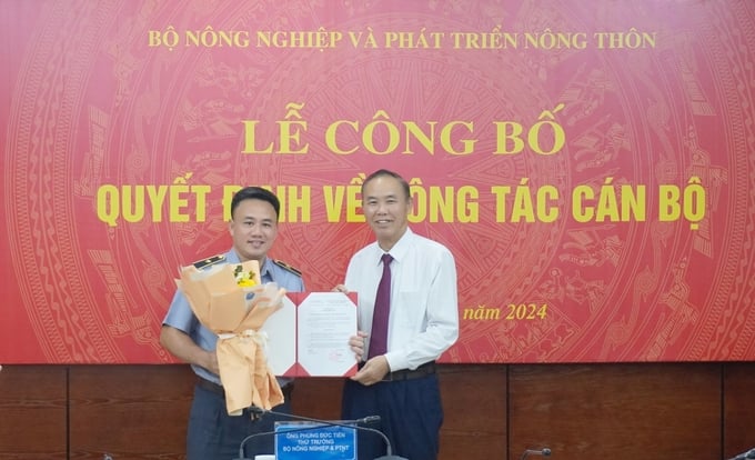 Ông Nguyễn Phú Quốc, ông Lê Trần Nguyên Hùng được bổ nhiệm giữ chức Phó Cục trưởng Cục Kiểm ngư- Ảnh 3.