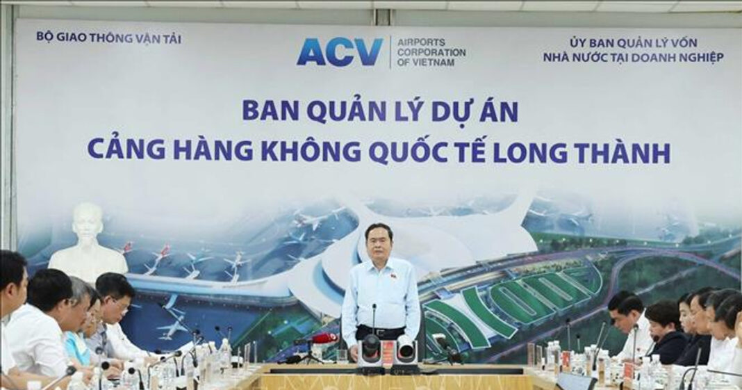 Bảo đảm tiến độ thi công dự án Cảng hàng không quốc tế Long Thành