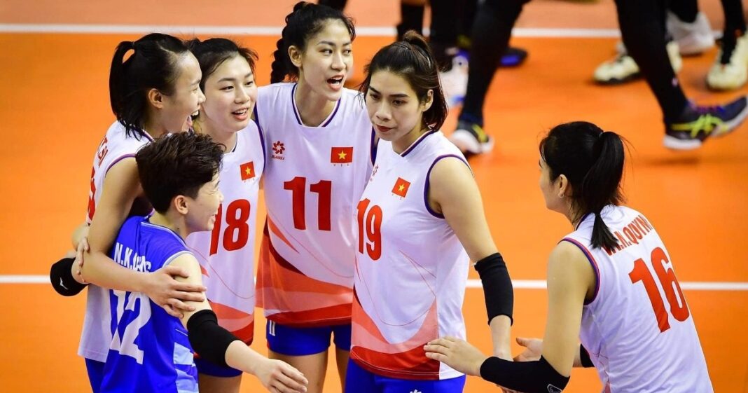 Winning the Philippines 30, Vietnamese women's volleyball rematched